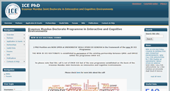 Desktop Screenshot of icephd.org