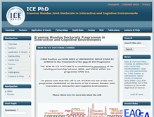 Tablet Screenshot of icephd.org